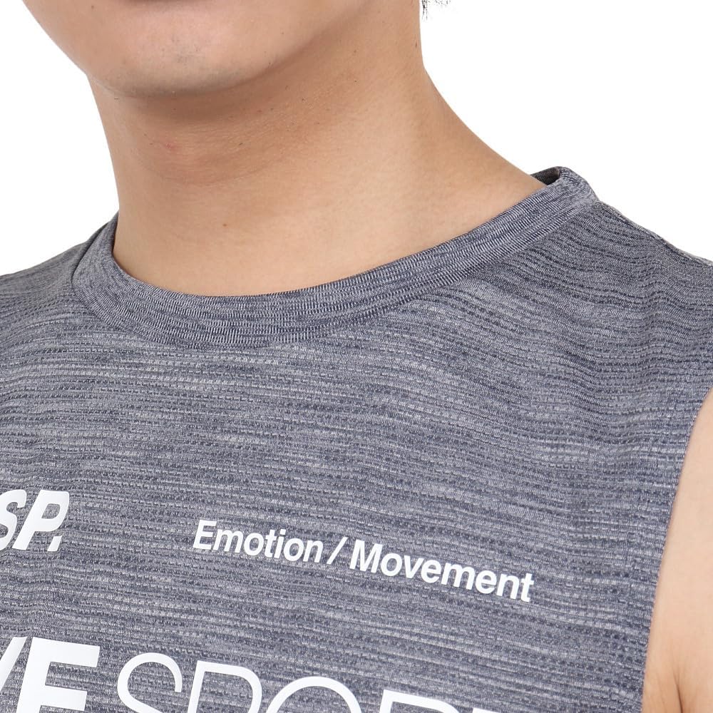 Amazon | DESCENTE(デサント) BRZ+ ノースリーブシャツ BKM O | タンク